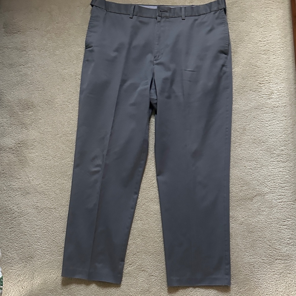 Savane Men's Slate Gray Dress Pants